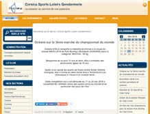 Tablet Screenshot of cslg-corse.com